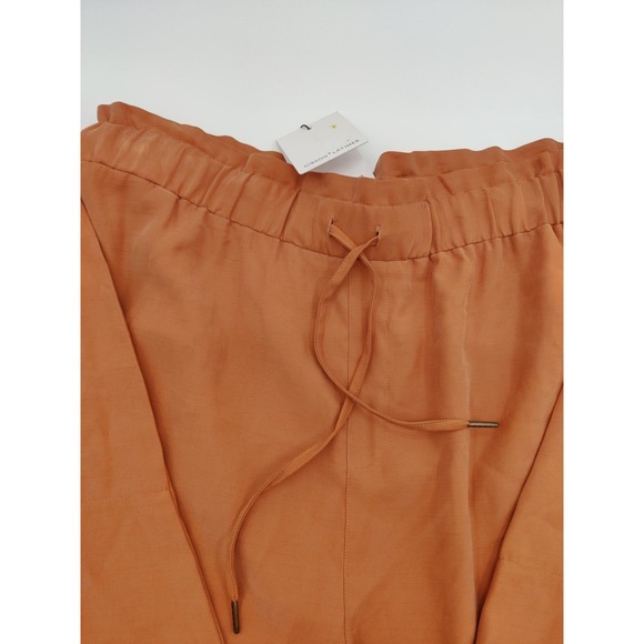 Gibson‎ & Latimer XL Ginger Brown Elastic Waist Drawstring Casual Pants NWT - Picture 2 of 15